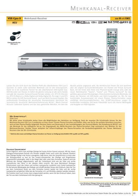 Home Entertainment Guide 03 - 04 part 2 - Pioneer Europe