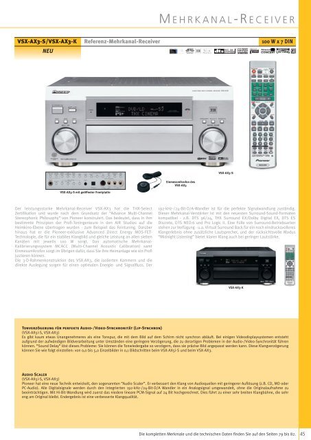 Home Entertainment Guide 03 - 04 part 2 - Pioneer Europe