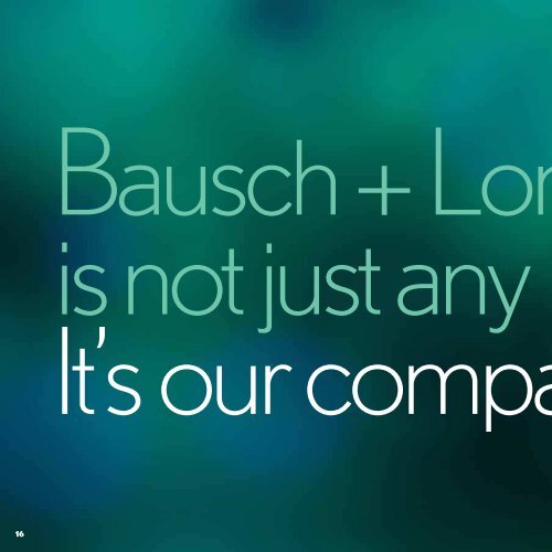 Bausch + Lomb Code of Business Conduct and Ethics