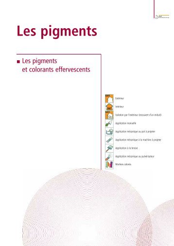 Les pigments - Socli