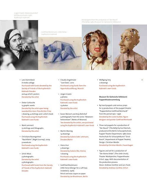 Annual Report 2010 - Staatliche Kunstsammlungen Dresden