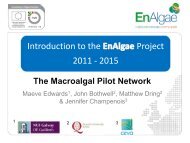 EnAlgae Macroalgal Pilot Network - Algecenter Danmark