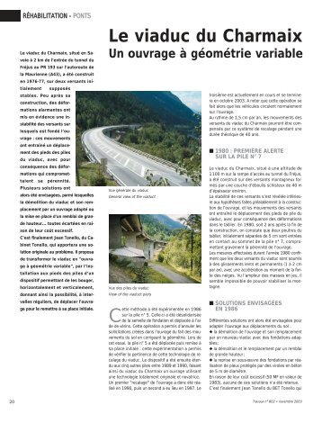 Le viaduc du Charmaix