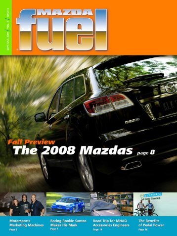 Sept-Oct 07 - Mazdaspeed Motorsports Development