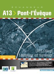 Echangeur A13 > Pont l'Ã©vÃªque - Les panneaux autoroutiers franÃ§ais