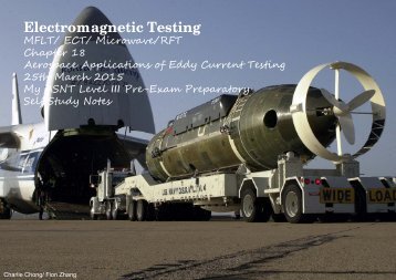 Electromagnetic testing emt chapter 18 - aerospace applications