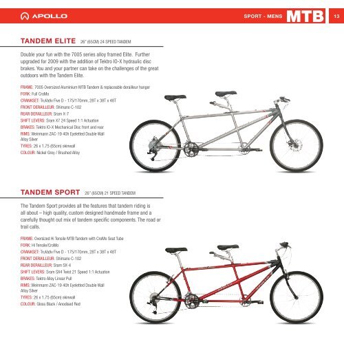 raceline series - mens - Apollo Bicycles - Apollo Bikes