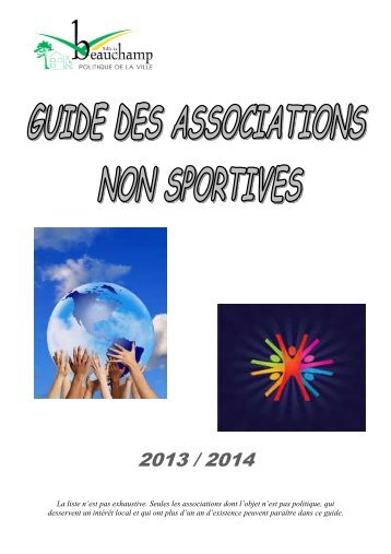 Guide des associations 2013/2014 - Beauchamp