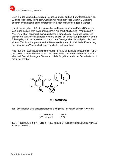 Vitamin E Succinat