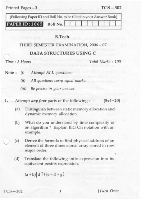fundamentals of data structures in c pdf