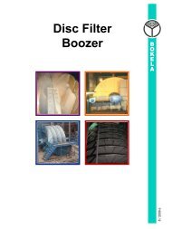 Disc Filter Boozer - BOKELA
