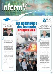 Lettre Inform'l n10 - Groupe ESIEA