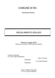 REGOLAMENTO EDILIZIO - Unione Terre e Fiumi