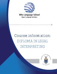 Download Diploma in Legal Interpreting Information 2013 Brochure