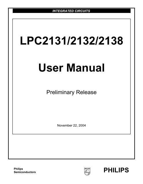 LPC2131/2132/2138 User Manual - mct.net