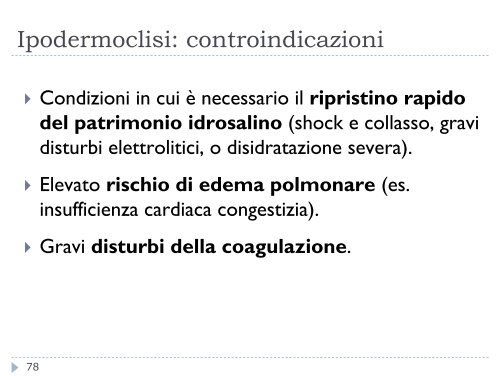 Disidratazione e terminalitÃ 