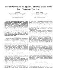 The Interpretation of Spectral Entropy Based Upon Rate Distortion ...