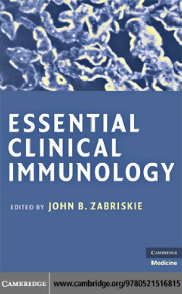 Essential Clinical Immunology (PDF) - SACEMA