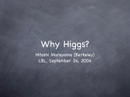 Why Higgs - Www Atlas Lbl