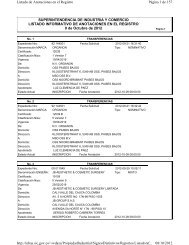 Ver/Imprimir Listado Informativo de Anotaciones en el Registro