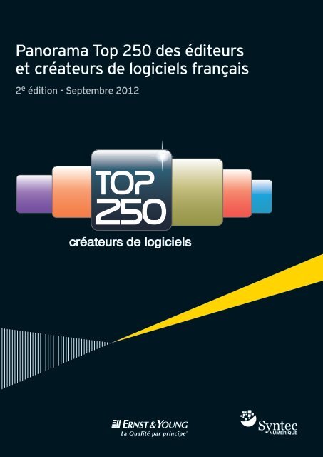 Panorama Top 250 des Ã©diteurs et crÃ©ateurs de logiciels franÃ§ais
