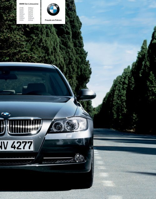 Download Katalog der BMW 3er Limousine (PDF 4