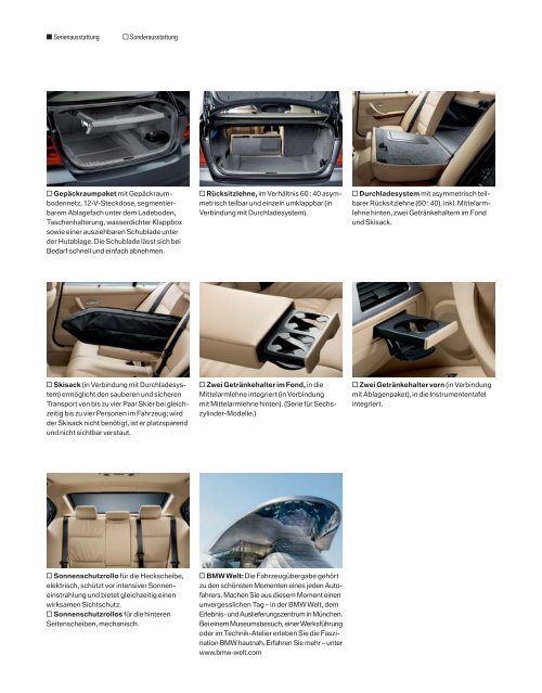Download Katalog der BMW 3er Limousine (PDF 4