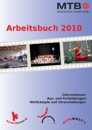 Arbeitsbuch 2010.indd - Märkischer Turnerbund
