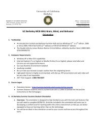 Orientation Document - Berkeley Summer Sessions - University of ...