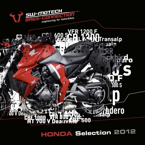 HONDA Selection 2012 - Zu SW-Motech