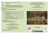 OgÃ³lnopolska konferencja naukowa: - Komisja Krajobrazu ...