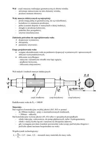 WaÅy - Instytut Maszyn Elektrycznych