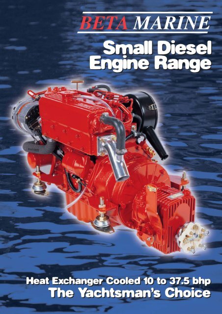 Small Diesel Engine Range - Beta Marine