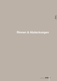 Rinnen & Abdeckungen