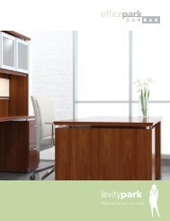 Levity Park Casegoods Brochure - DARRAN Furniture Industries