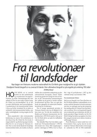 Fra revolutionÃ¦r til landsfader - Dansk Vietnamesisk Forening