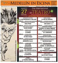 8:00 pm - Casa del Teatro de Medellín