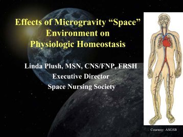 Effects of Microgravity âSpaceâ Environment on Physiologic Hemostatis