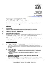 Agenda 19/04/10 - Matlock Town Council