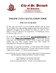 Tax Year 2010 - Individual Instructions.pdf - City of St. Bernard