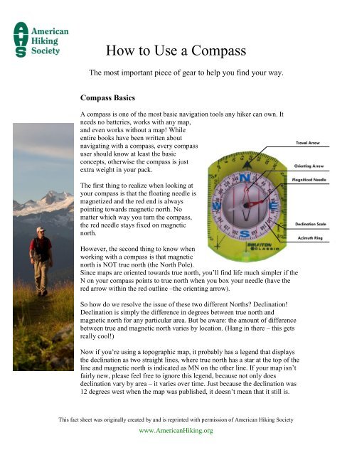why do we use a compass