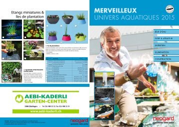 MERVEILLEUX UNIVERS AQUATIQUES 