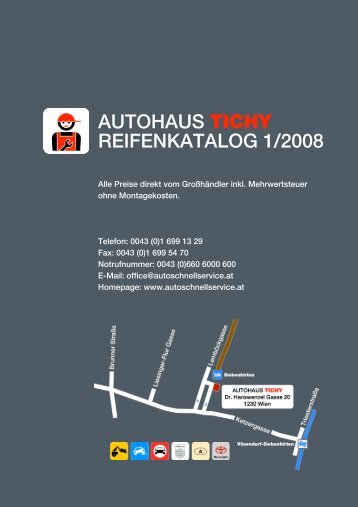 AUTOHAUS TICHY REIFENKATALOG 1/2008