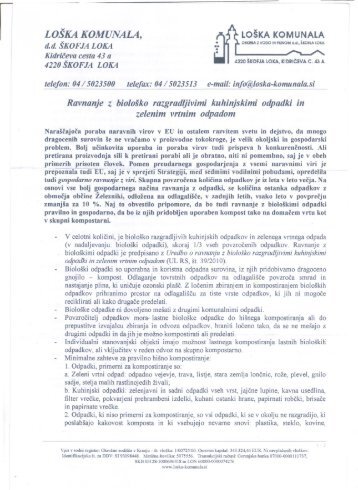 LOÅ KA KOMUNALA, - Å½elezniki