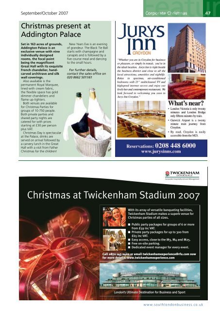 Issue 5 - Sept/Oct2007 - South London Business