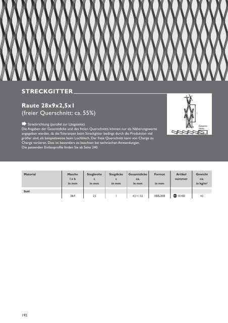 streckgitter - SIMA-BAU Siegler GmbH