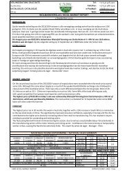 WOLMARKVERSLAG / WOOL MARKET REPORT 4 September 2013