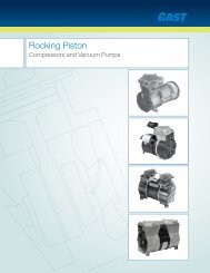 Rocking Piston - Gast Manufacturing, Inc.