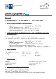 GeprÃ¼fte/r Industriemeister - ERFURT Bildungszentrum GmbH