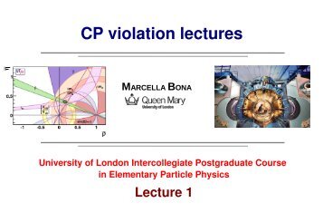 CP violation and B physics